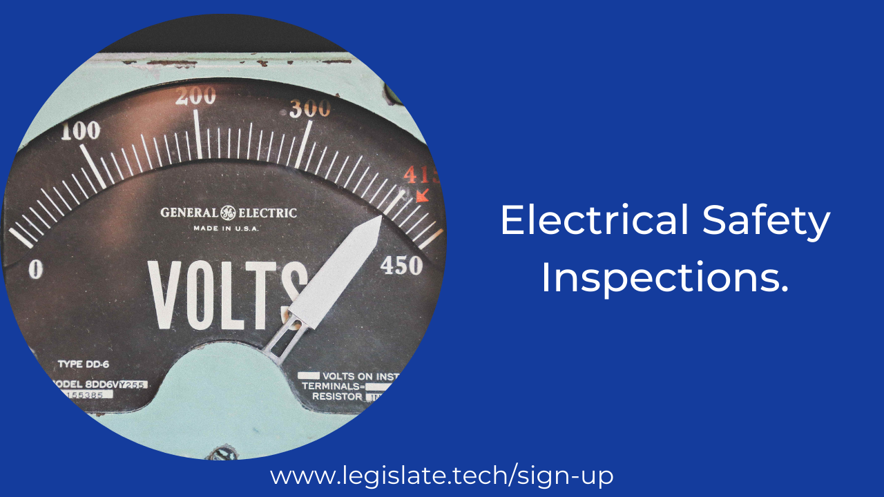 Electrical installation condition reports and safety inspections in the