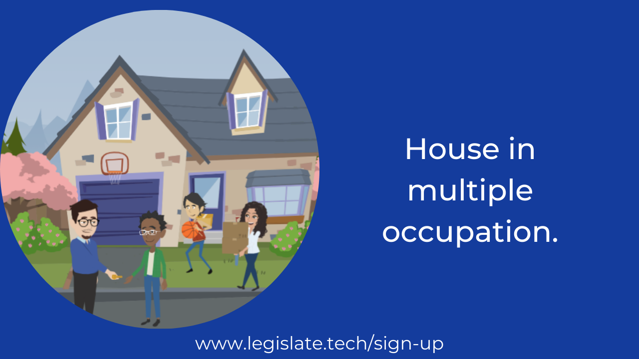 What is the difference between a house in multiple occupation and a