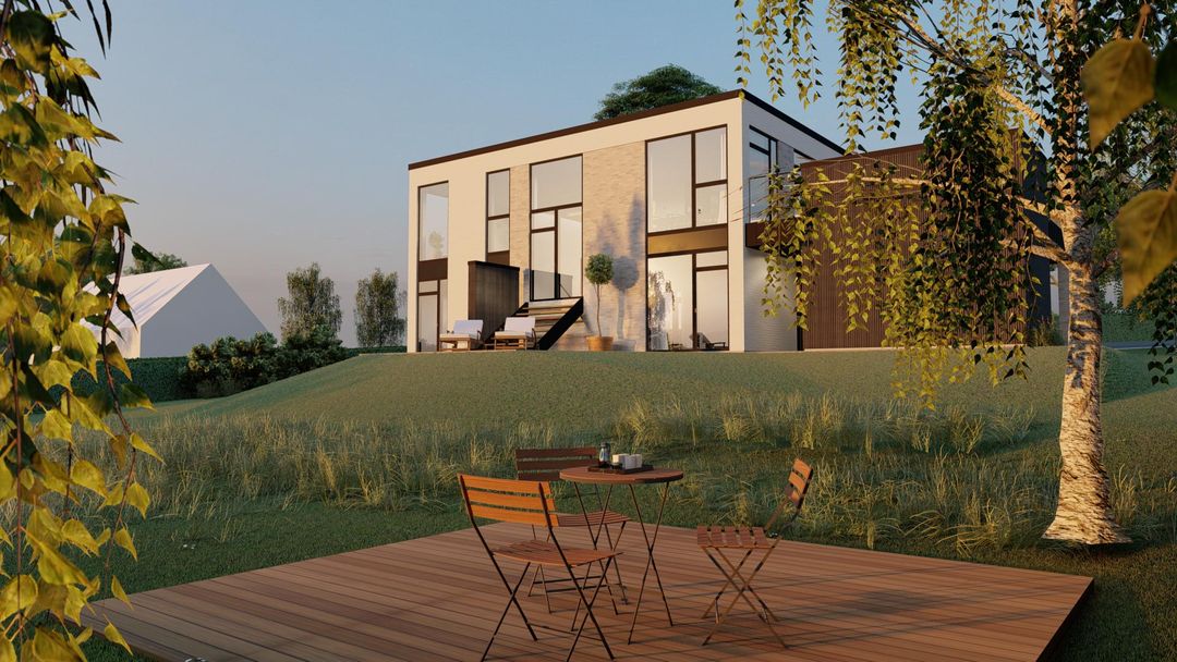 m2plus | 2 plan villa i Aalborg