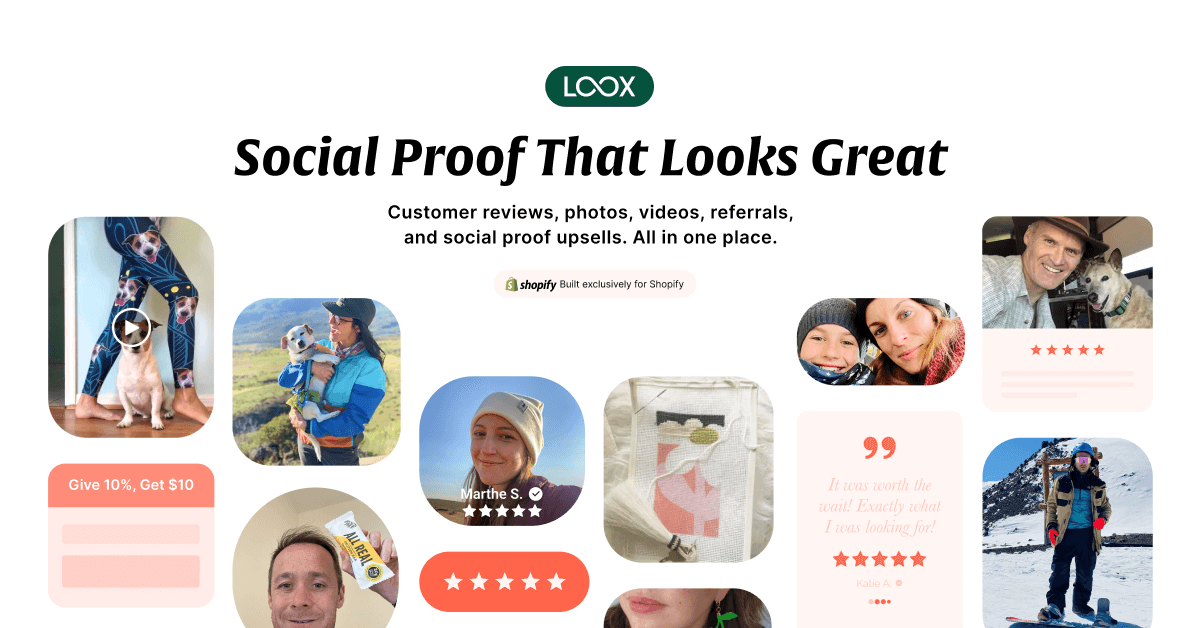 Loox Shopify Reviews App Product Reviews & Referrals