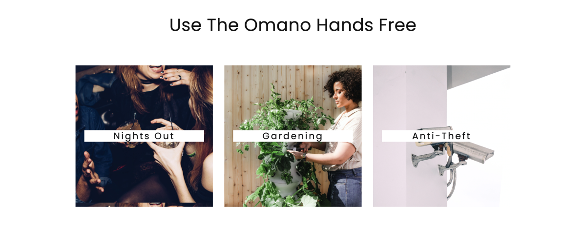 Sections of a Shopify store design