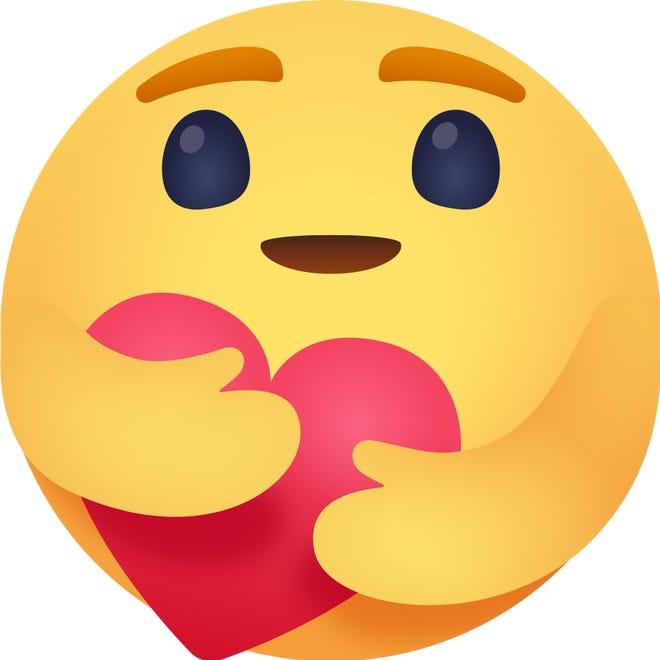 facebook hug emoji