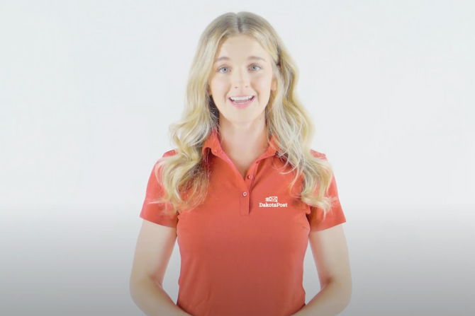 DakotaPost service person smiling