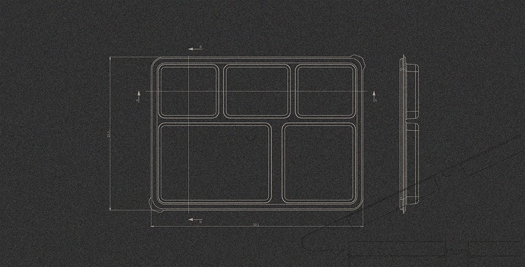 Biodegradable Meal Tray Dimensions - Packaging Development