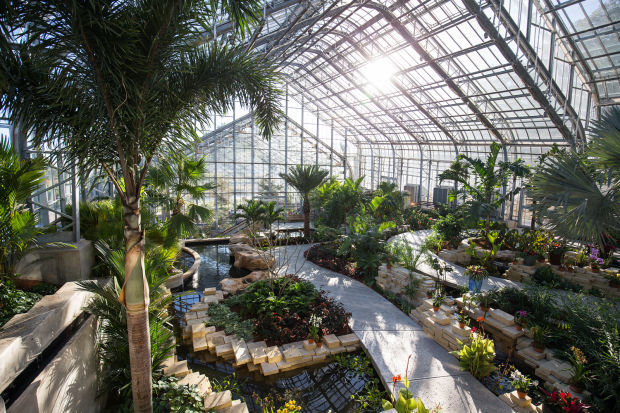 Lauritzen Gardens Conservatory in omaha nebraska places and spaces for prayer