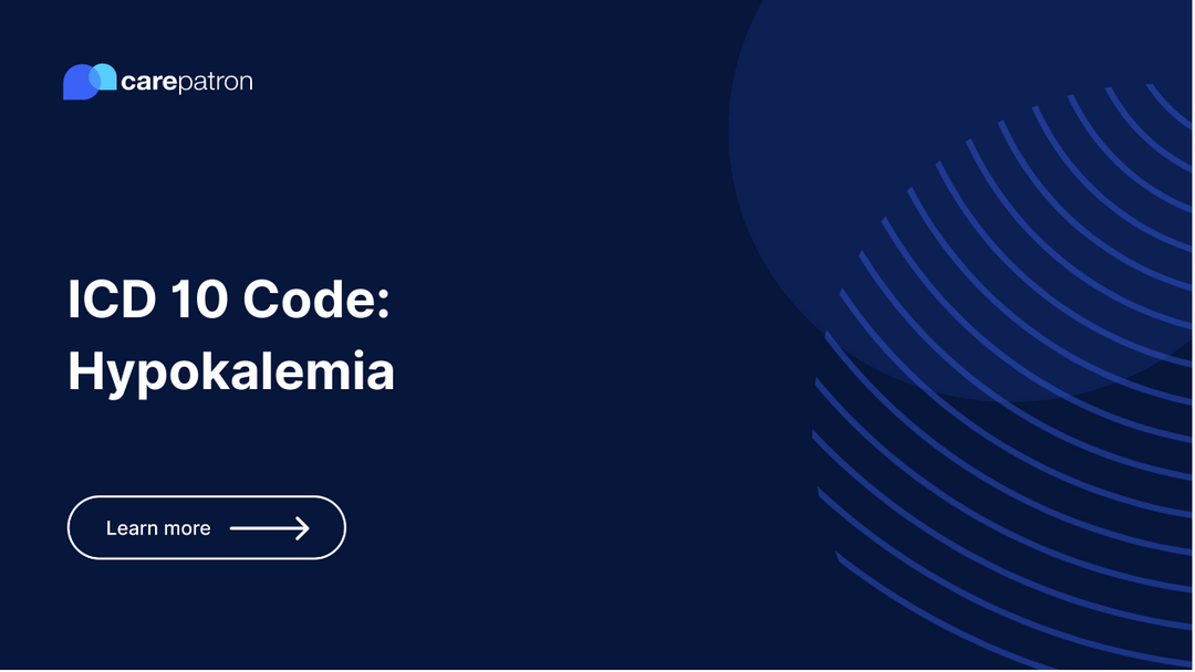 Hypokalemia icd 10 cm codes 2023