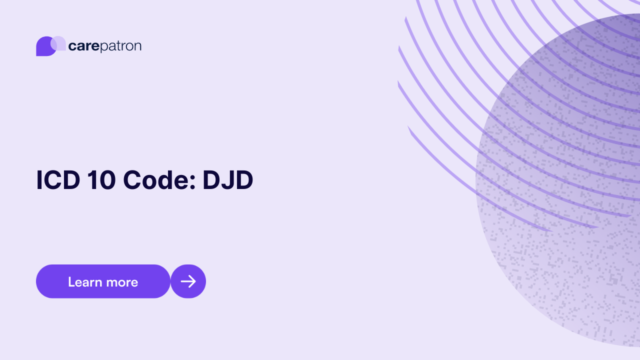 DJD ICD10CM Codes 2023