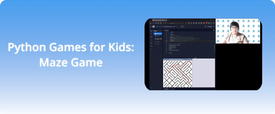 Python Turtle Games for Kids: Maze Game | Coding for Kids Free