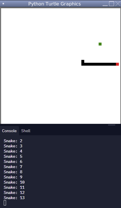 Create a Snake-Game using Turtle in Python - GeeksforGeeks