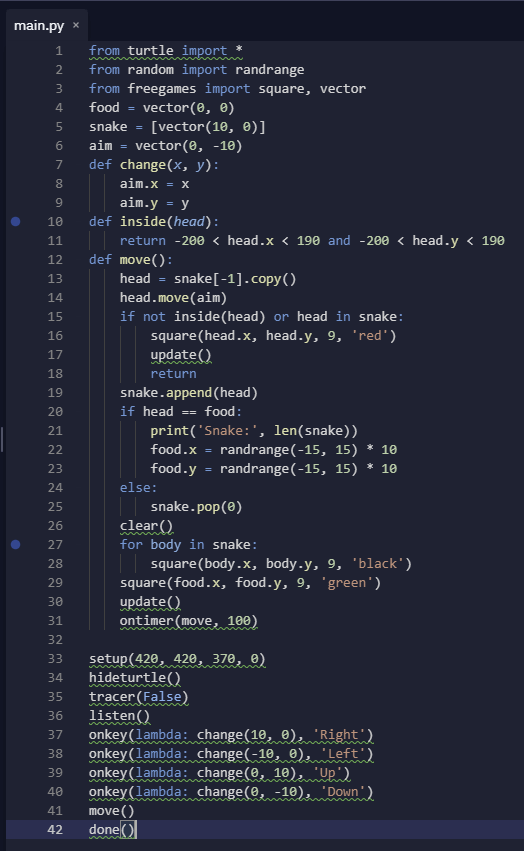 Learn How To Create A Python Snake Game Using Python IDE