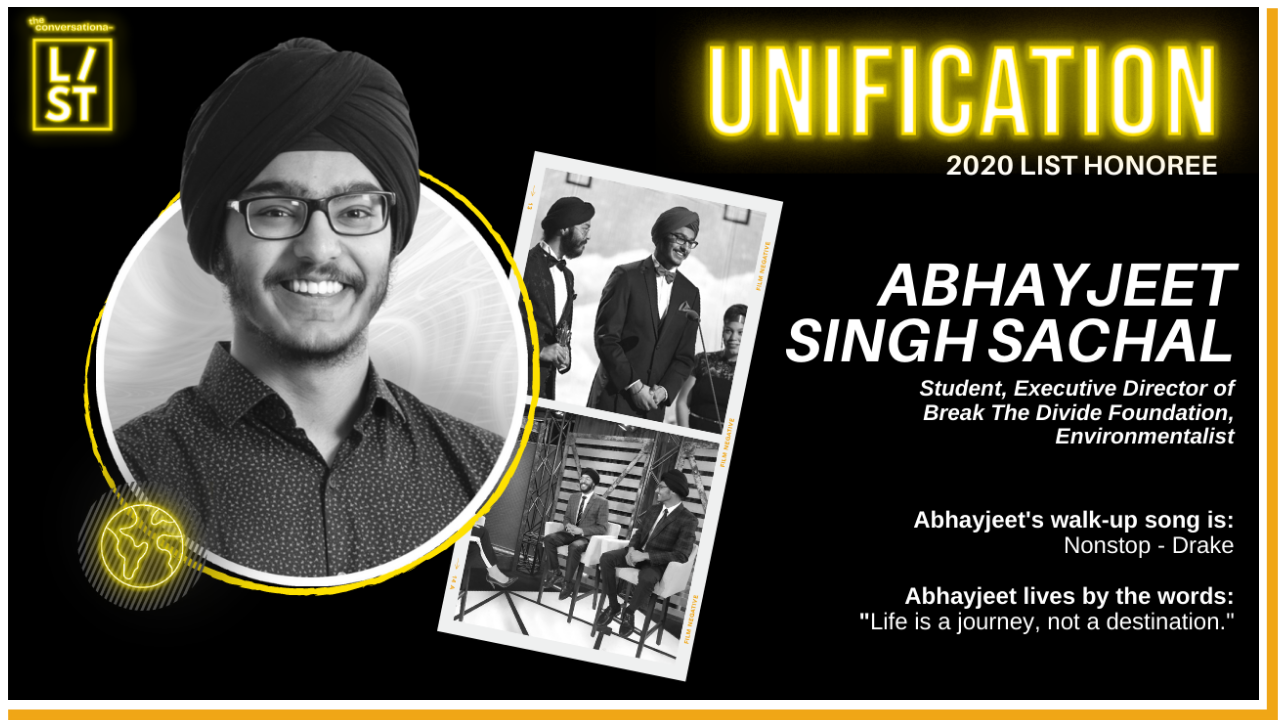 Abhayjeet Singh Sachal Unification Honoree | The Conversationalist | Blog