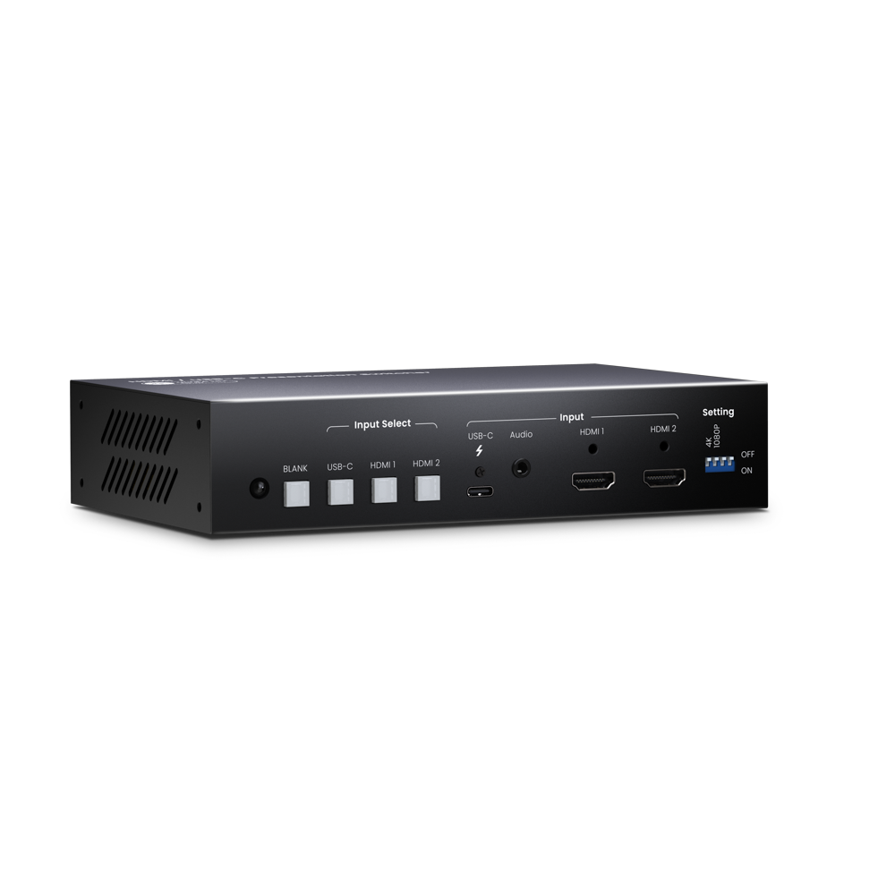 4K 60Hz 3x1 HDMI/ USB-C Presentation Switcher | SC&T