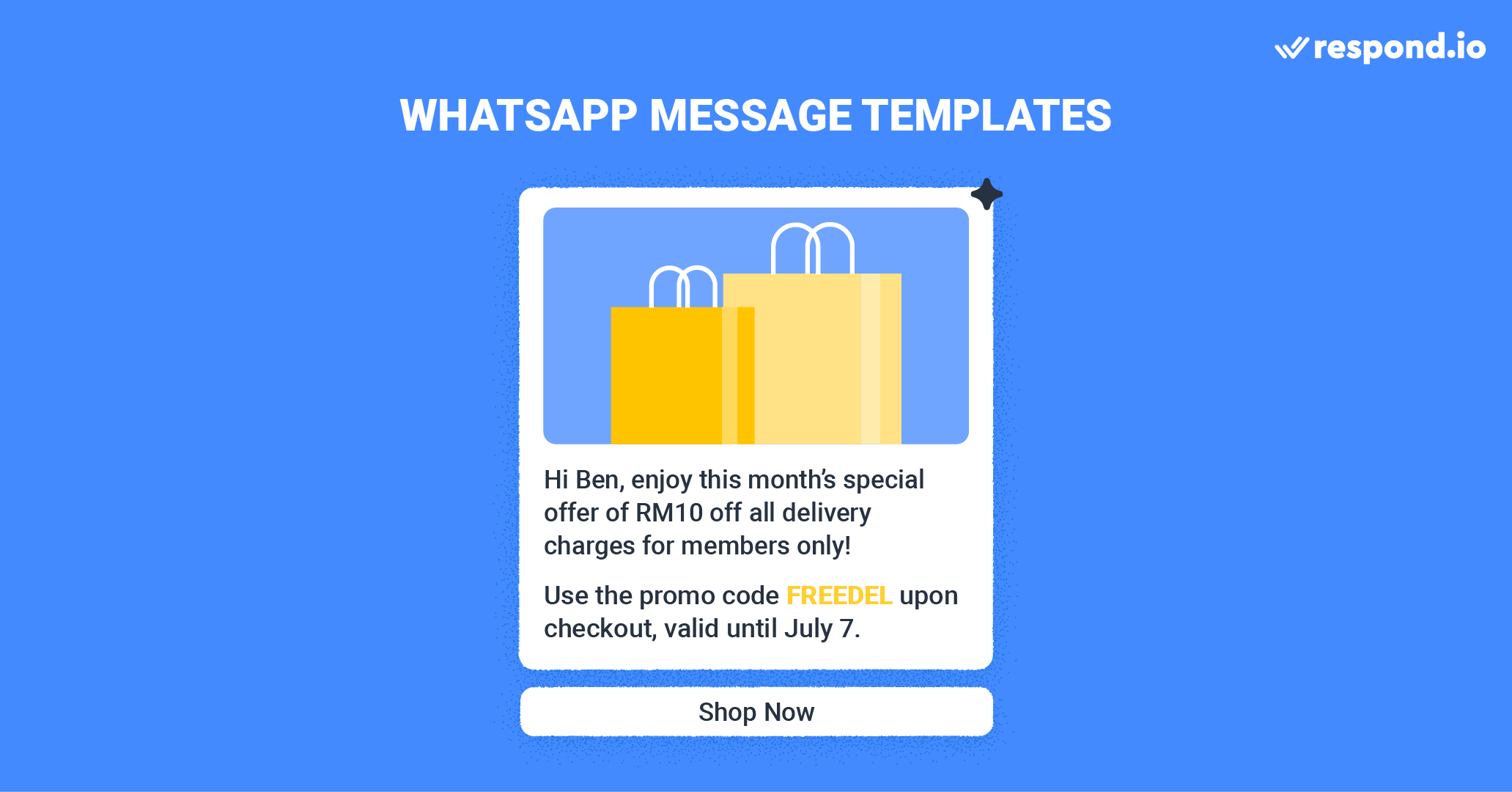 This is an image about using WhatsApp Message Templates to send WhatsApp Broadcasts. This is a great way to deliver announcements as part of a promotional messaging strategy. Broadcasts are the best solution for announcements. They are targeted, focused and delivered to an inbox where Contacts spend a lot of time.
