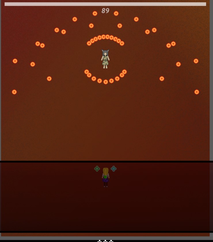Screenshot from student game