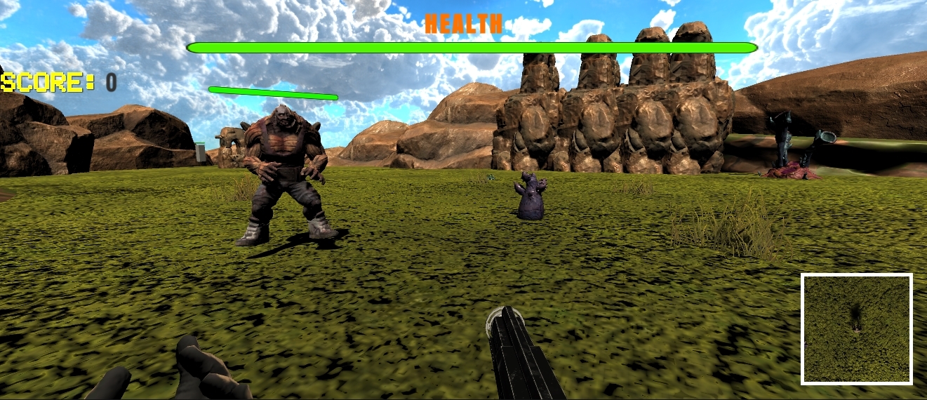 Screenshot from student game