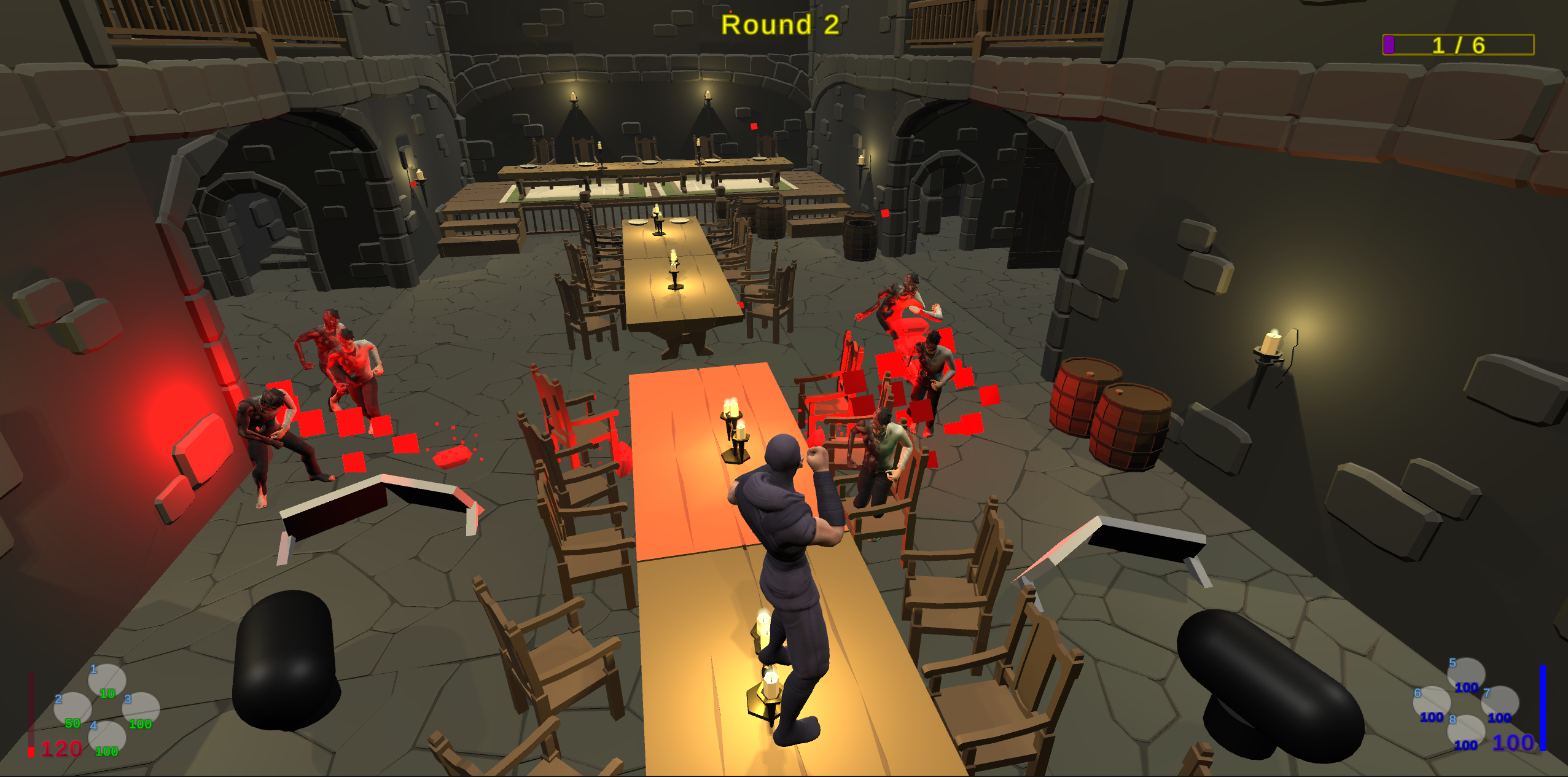 Screenshot from student game