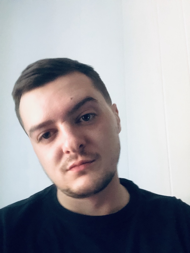 Picture of Nathan Allen wearing a black shirt
