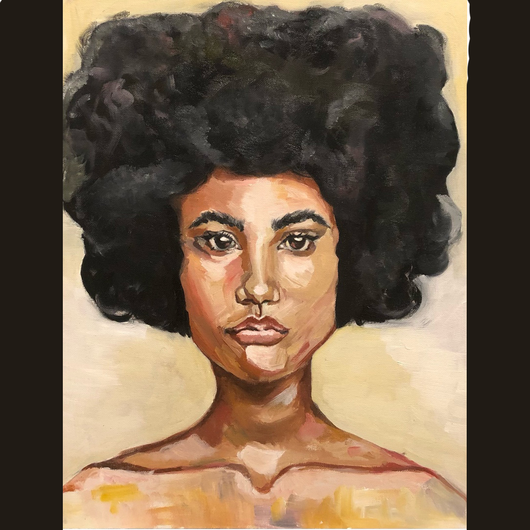 My profile image is titled (IMANI) meaning to believe and have faith in swahili, it means to never give up because there is always hope and freedom, it is dedicated to black women around the world, it gives a reflection of what black women are. and they need to be recognized.