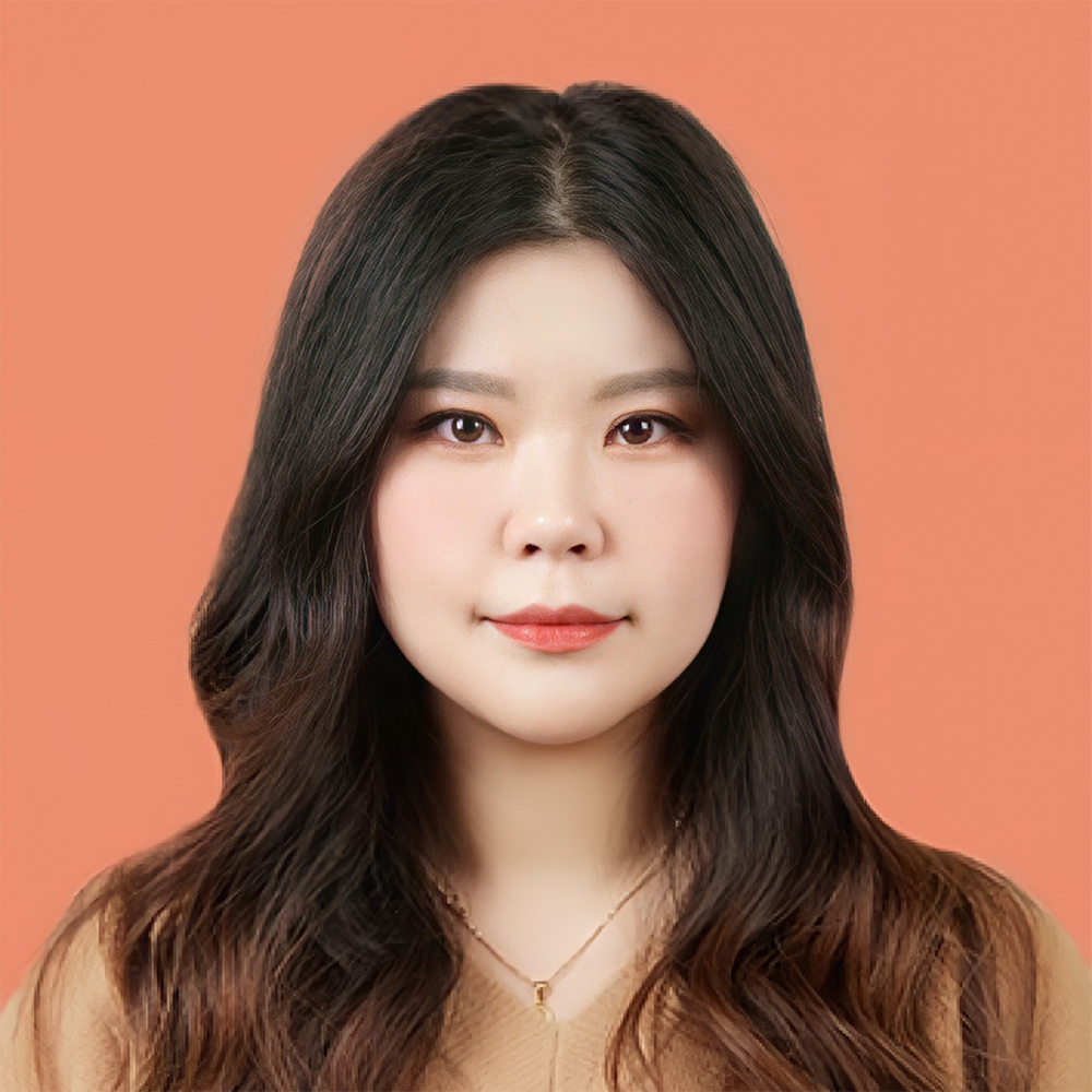 Picture of Haein, wearing a light brown shirt