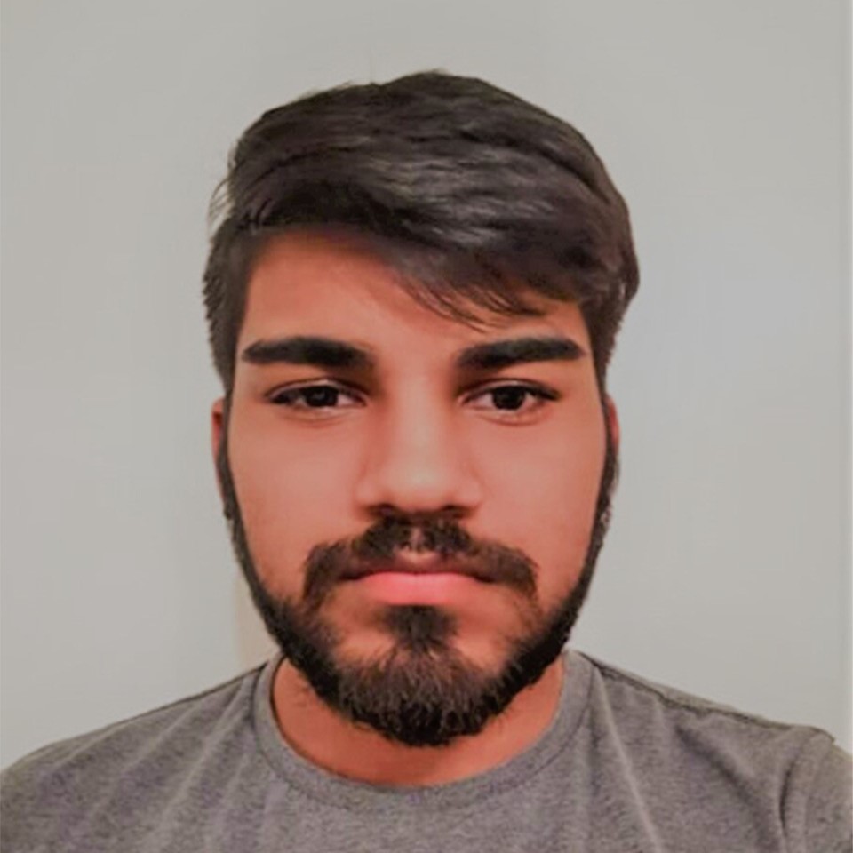 Picture of Kunaal Datt, wearing a grey shirt