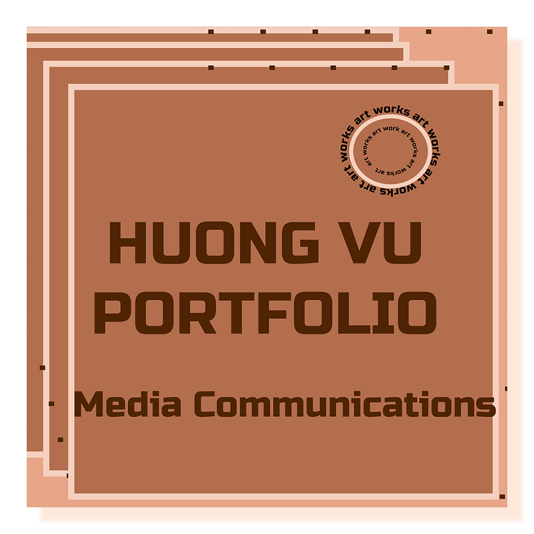 Square brown logo on brown background.