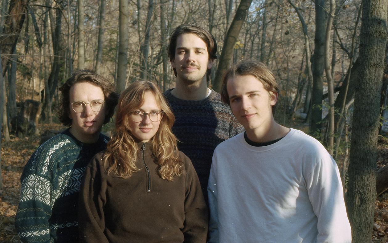 This is Burs! From left to right: Oliver Compton, Lauren Dillen, Devon Savas, Ray Goudy.