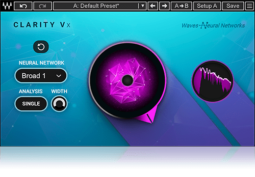 Real-time noise reduction plugin for vocals, driven by AI