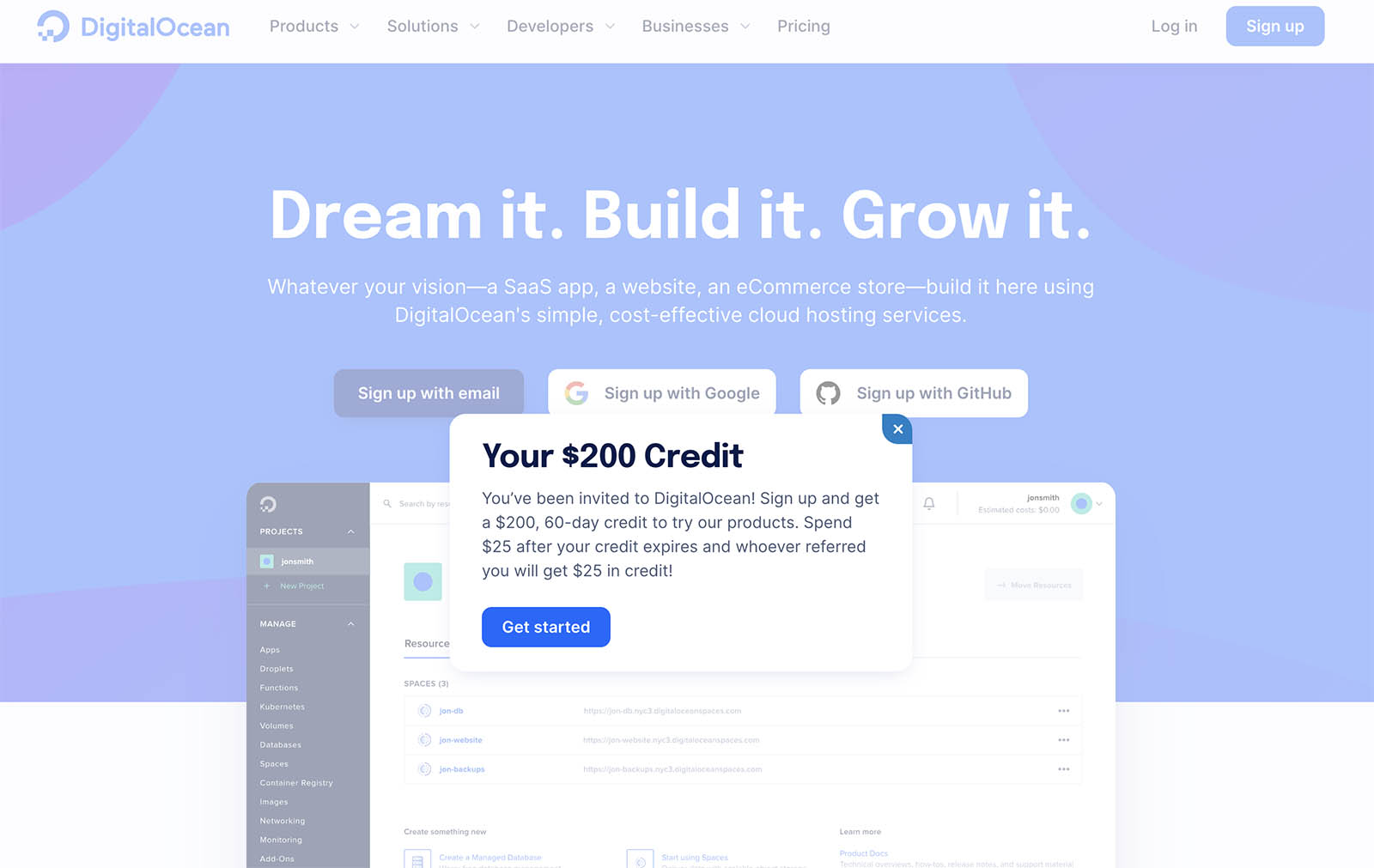 Digital Ocean Promo Code Get 200 Free Credit