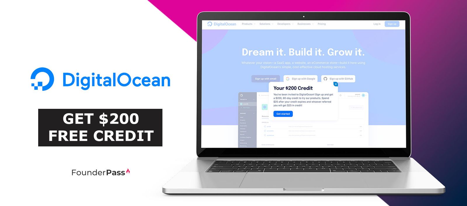 Digital Ocean Promo Code Get 200 Free Credit