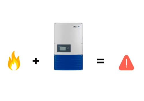 Evitez les risques de surchauffe en installant votre onduleur photovoltaïque dans un environnement approprié