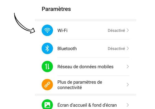 La deuxième étape du paramétrage wifi de l'onduleur est l'activation du wifi.