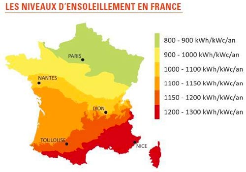 La production d'un panneau solaire influe sur la rentabilité.