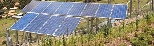 Les panneaux solaires au sol peuvent être plus rentables qu'en toiture.