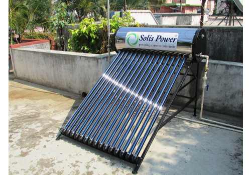 Le panneau solaire thermique permet de chauffer votre piscine.