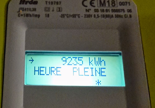 Le compteur Linky vous permet de savoir quelle est votre consommation d’énergie au jour le jour.