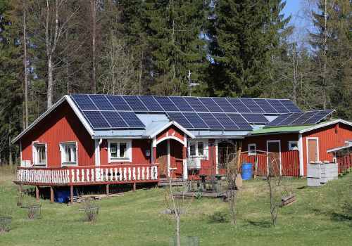 Installation solaire rentable en revente totale.
