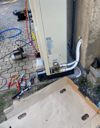 Remplacement d'une chaudière à gaz par une pompe à chaleur