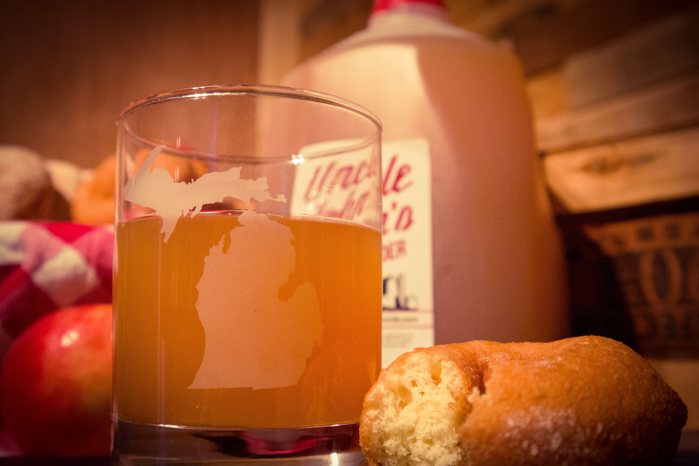 6. Once bottled, the cider is yours to enjoy. Don’t forget the donuts!