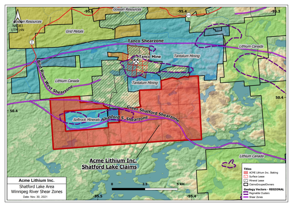 Shatford Lake Staking October 2021