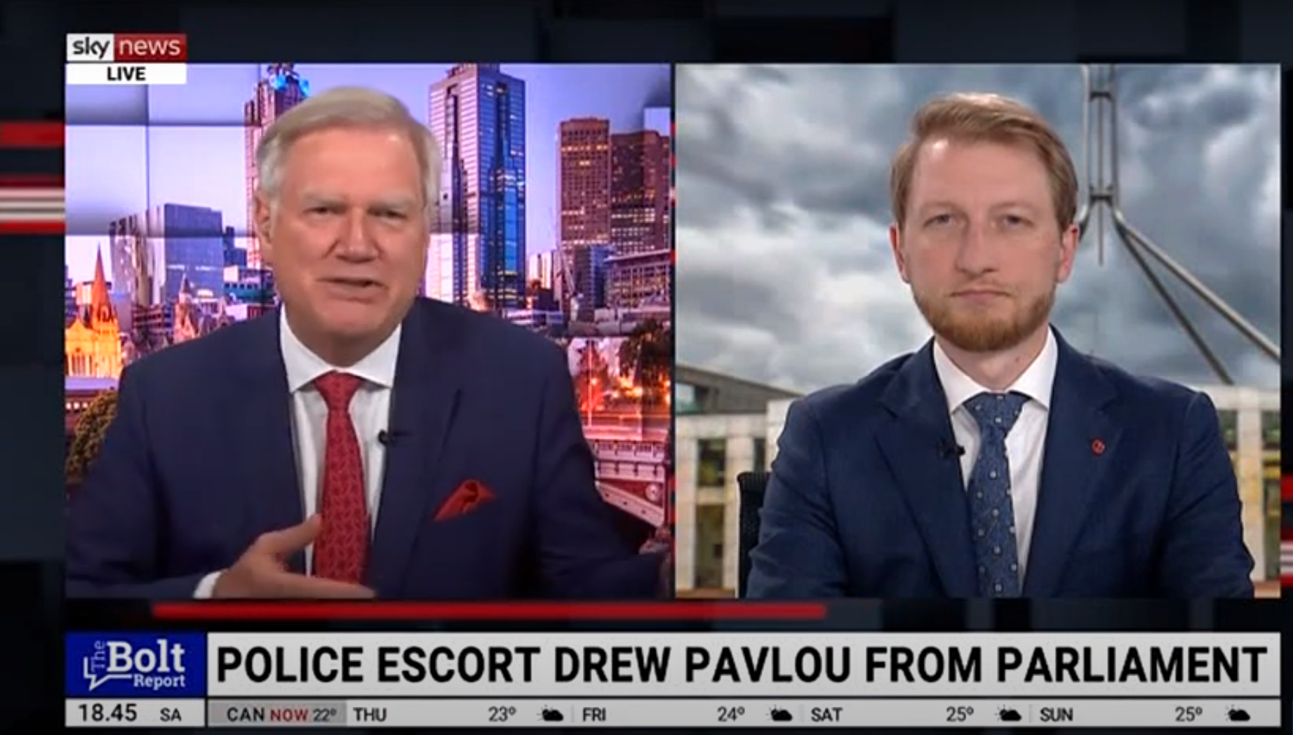 Senator Paterson discusses Drew Pavlou, Australia's relationship with ...