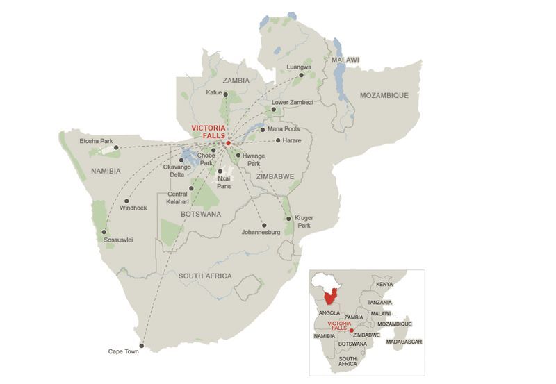 Distances and Driving Times Namibia Tours & Safaris