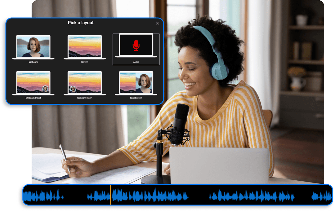 Record your voice online Fast and simple voice recorder for PC, Mac