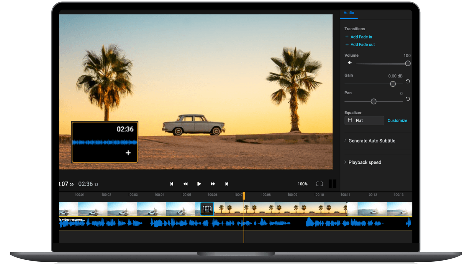 Audio Extractor Easily remove audio from video Flixier