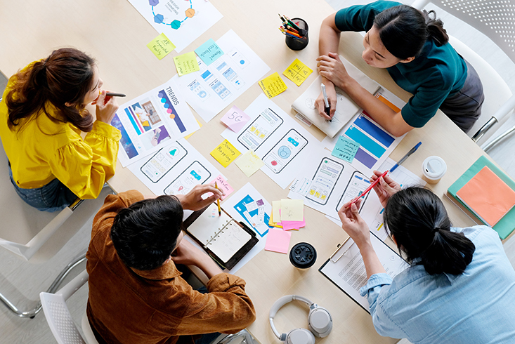 digital banking team working together | EasySend