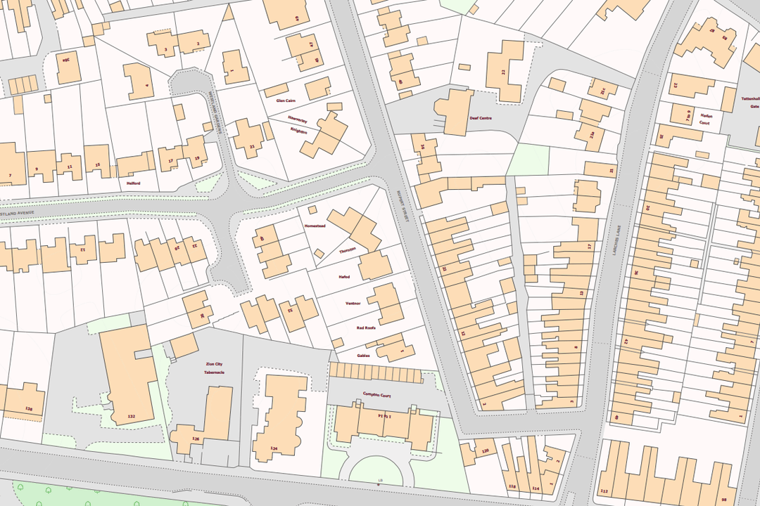 Planning Application Block Plan Example