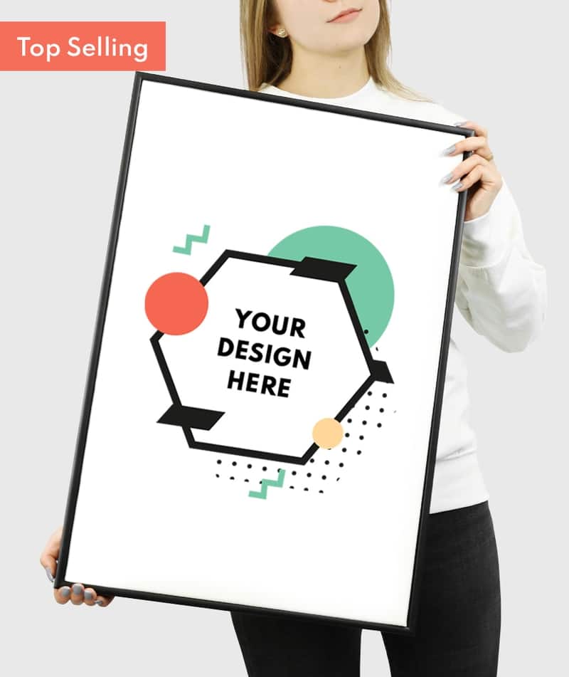 Framed canvas for print on demand businesses Printseekers