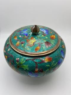 Asian Cloisonne bowl