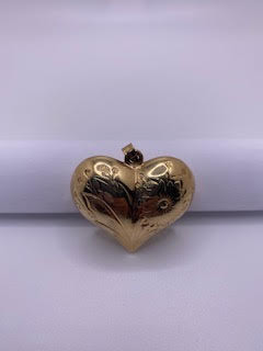 Puffed Heart Pendant