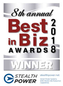 Stealth Power was awarded silver in the "Small Company of the Year." category