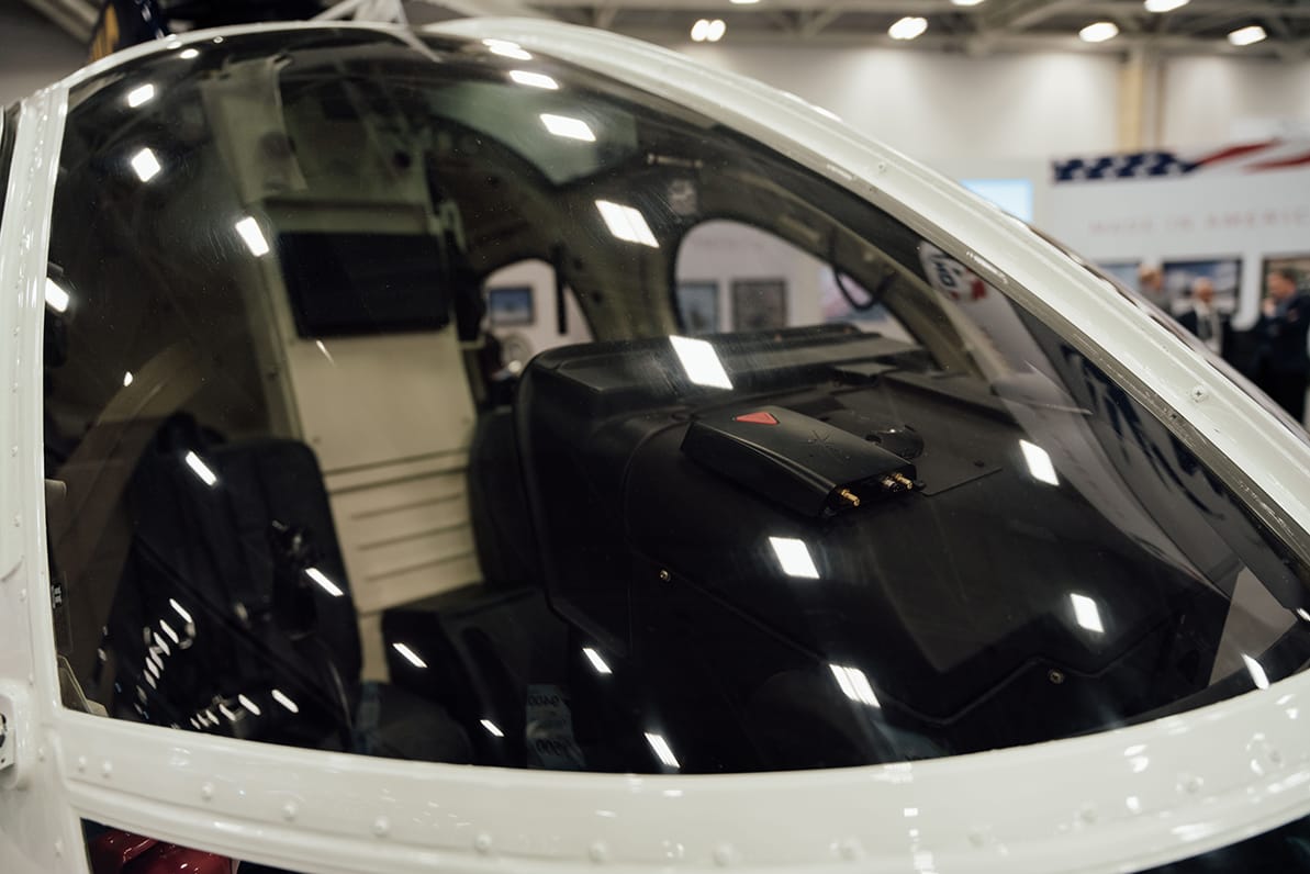 Helicopter cockpit